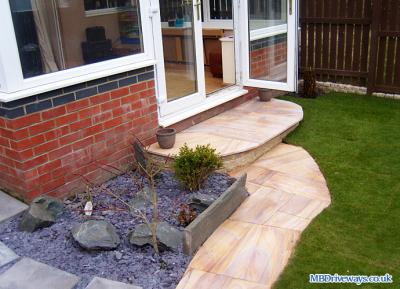 Patio in Lanchester